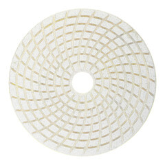 Изображение товара Круг алмазный шлифовальный по камню Hesler гибкий d100 мм P50 для мокрого шлифования (1 шт.)