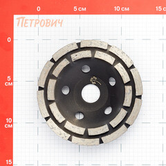 Чашка алмазная по бетону Trio-Diamond Про 125х22,23 мм двухрядная - фото 3