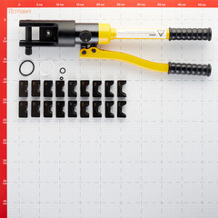 Пресс гидравлический ручной IEK ПГР-240 для опрессовки наконечников (TKL10-003) - фото 2