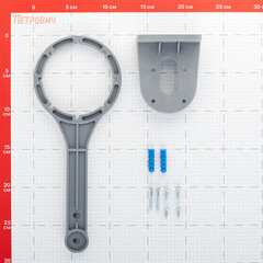 Корпус фильтра Барьер для холодной воды полипропиленовый 10SL G1/2 белый - фото 2