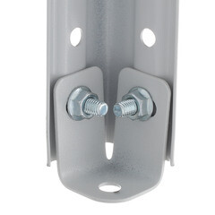 Подпятник для металлического стеллажа КМ 25x25x25 мм - фото 4