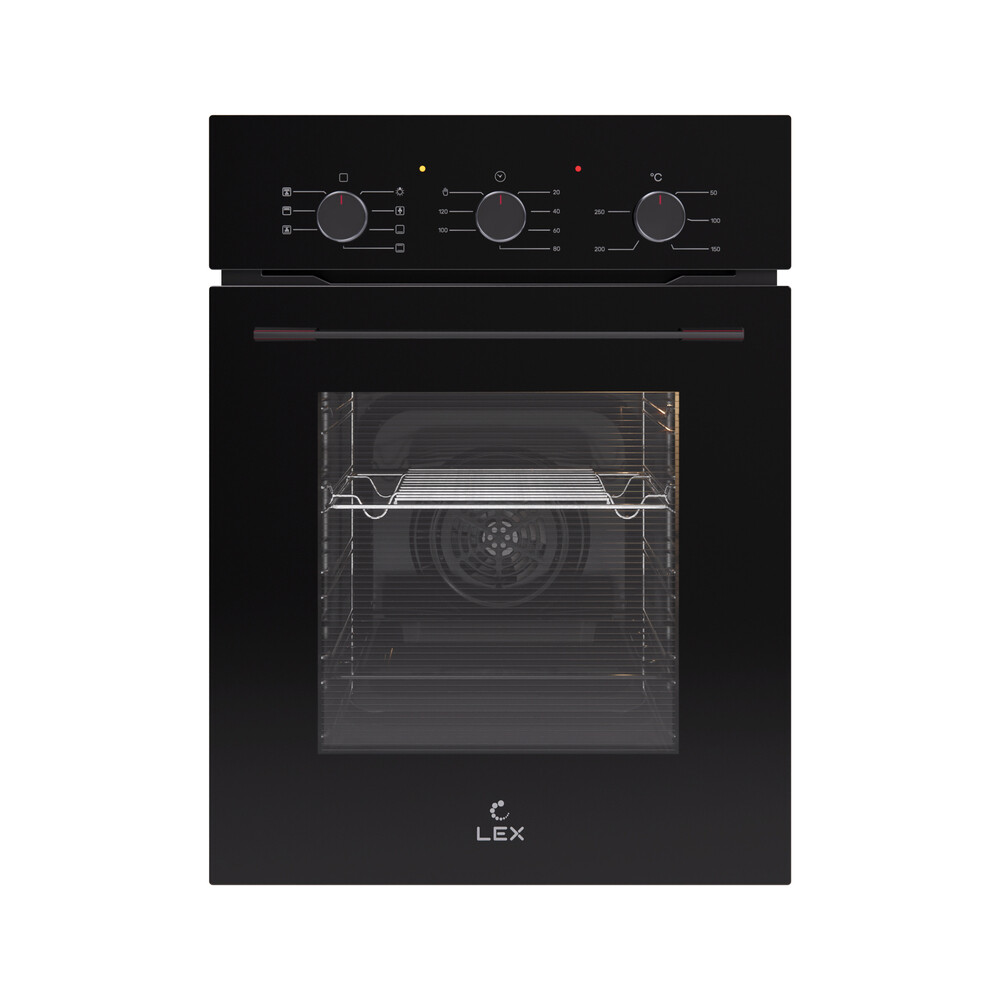 Изображение товара Духовой шкаф Lex EDM 4575 BBL 53 л, черный Изображение товара Духовой шкаф Lex EDM 4575 BBL 53 л, черный