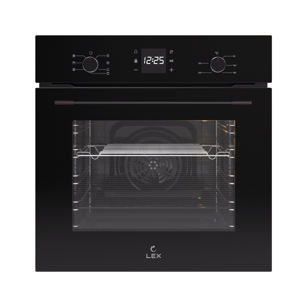 Изображение товара Духовой шкаф Lex EDM 076 BBL Электрический 60 л Черный Изображение товара Духовой шкаф Lex EDM 076 BBL Электрический 60 л Черный