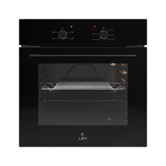 Духовой шкаф электрический встраиваемый Lex EDM 045 BBL 595 мм черный