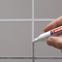 Маркер лаковый для плиточных швов Edding 8200 серебряный грифель 2-4 мм - фото 3