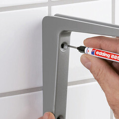 Маркер перманентный для труднодоступных мест Edding 8850 черный грифель 0,7-1 мм - фото 3