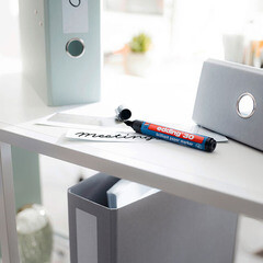 Маркер пигментный Edding 30 черный грифель 1,5-3 мм - фото 4