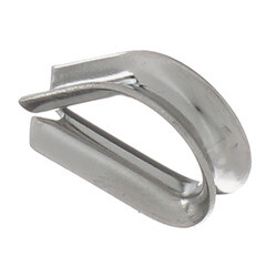 Коуш d4 мм DIN 6899 нержавеющая сталь - фото 2