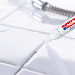 Маркер лаковый для плиточных швов Edding 8200 белый грифель 2-4 мм - фото 8