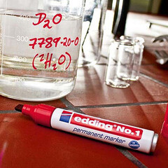 Маркер перманентный Edding 1 черный грифель 1-5 мм - фото 7