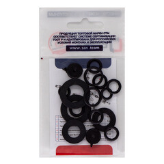 Набор сантехнических прокладок для смесителя резиновых СТМ (14 шт.) - фото 3