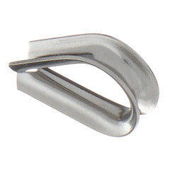 Коуш усиленный d6 мм DIN 6899 нержавеющая сталь - фото 2