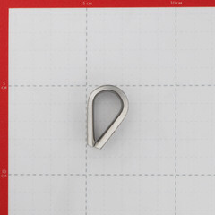 Коуш усиленный d6 мм DIN 6899 нержавеющая сталь - фото 3