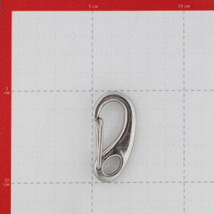 Карабин 50 мм нержавеющая сталь - фото 2