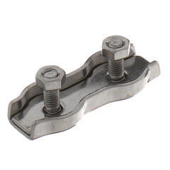 Зажим троса duplex d6 мм нержавеющая сталь - фото 4