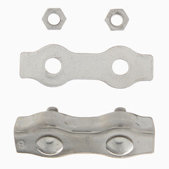 Зажим троса duplex d6 мм нержавеющая сталь - фото 3