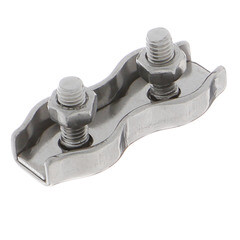 Зажим троса duplex d4 мм нержавеющая сталь - фото 2