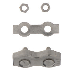 Зажим троса duplex d4 мм нержавеющая сталь - фото 4