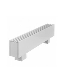 Изображение товара Конвектор напольный КЗТО Элегант Мини с 1 теплообменником 2200х130х80 мм нижнее подключение