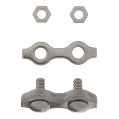 Зажим троса duplex d2 мм нержавеющая сталь - фото 4