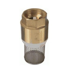 Клапан обратный Terma 1 ВР(г) х 1 ВР(г) с фильтром (33950) - фото 2