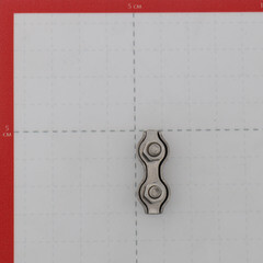 Зажим троса duplex d2 мм нержавеющая сталь - фото 3