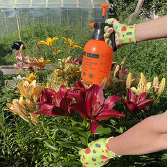 Перчатки полиэстеровые с латексным обливом Garden Show 466717 L - фото 20