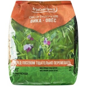 Сидераты семена вики/овса Агросидстрейд 1 кг — купить в Санкт ...