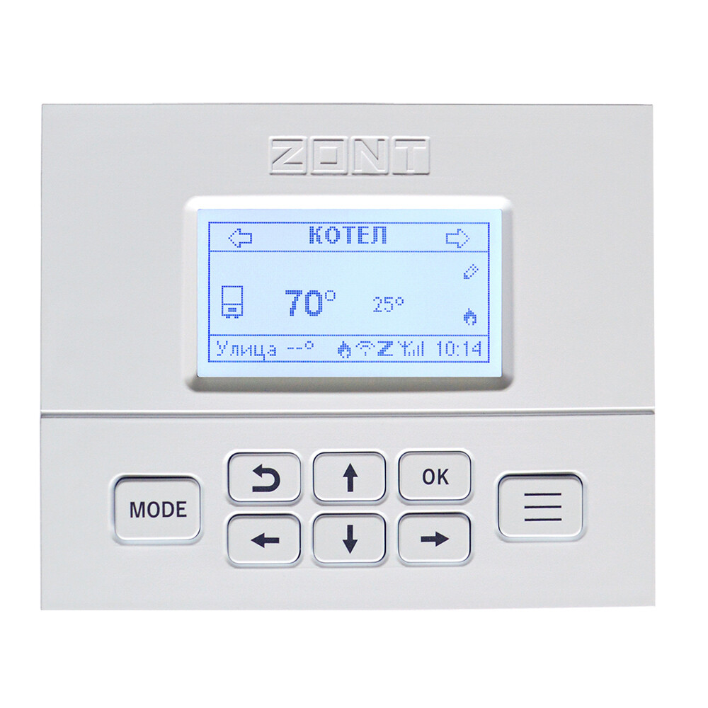 Изображение товара Панель управления Zont МЛ-753 для контроллера отопления Wi-Fi управление