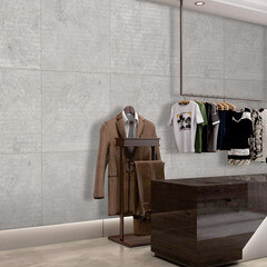 Керамогранит Lavelly Urban Lines серый матовый 800х800х9 мм (2 шт.=1,28 кв.м) - фото 10