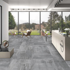 Керамогранит Lavelly Stucco серый матовый 1200х600х8,5 мм (2 шт.=1,44 кв.м) - фото 10