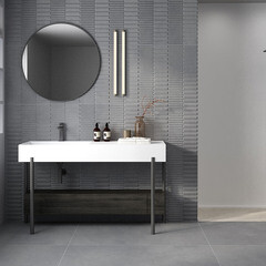 Керамогранит Lavelly Trail Relief темно-серый матовый 1200х600х8,5 мм (2 шт.=1,44 кв.м) - фото 9