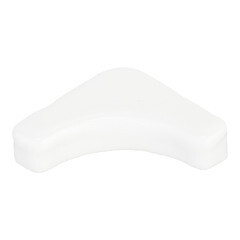 Заглушка керамическая 8х35 мм белая - фото 1