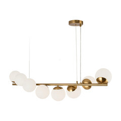 Люстра подвесная Freya Zing E27 480 Вт 26 кв.м (FR5199PL-08BS1) - фото 1