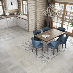 Керамогранит LB Ceramics Айриш серый 450х450х8 мм (8 шт.=1,62 кв.м) - фото 9