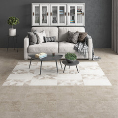 Керамогранит LB Ceramics Шпицберген бежевый 603х300х8,5 мм (8 шт.=1,44 кв.м) - фото 11