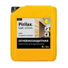 Биопирен антипирен-антисептик для древесины Норт Пирилакс-Люкс 6 кг