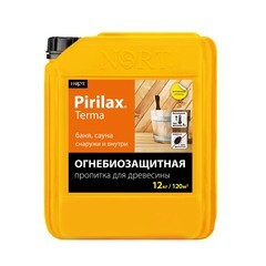 Биопирен антипирен-антисептик для древесины Норт Пирилакс-Терма 12 кг