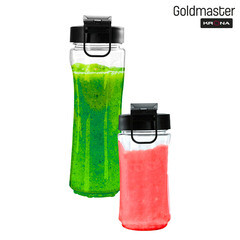 Блендер стационарный Goldmaster Quickmax 400 Вт 0,6 л черный/серебристый - фото 10