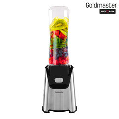 Блендер стационарный Goldmaster Quickmax 400 Вт 0,6 л черный/серебристый - фото 3