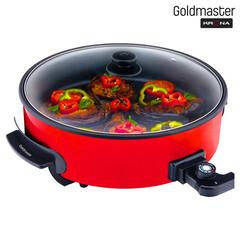 Электросковорода Goldmaster Bereket красная - фото 4