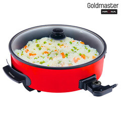 Электросковорода Goldmaster Bereket красная - фото 2