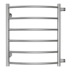 Изображение товара Полотенцесушитель водяной Terminus Классик П6 600х500 мм лесенка с боковым подключением 500 мм хром