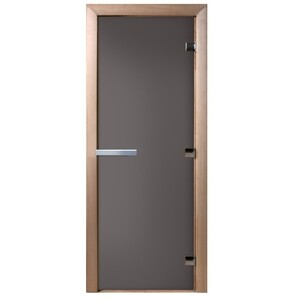 Дверь для бани и сауны стеклянная графит матовая DoorWood 690х1890 мм (DW02551) — купить в Санкт-Петербурге: цены, характеристики, отзывы и фото в интернет-магазине Петрович.