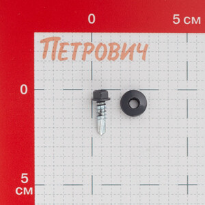 Саморезы кровельные с буром 19х5,5 мм металл-металл графитовый серый RAL 7024 Daxmer (250 шт.) — купить в Санкт-Петербурге: цена за упаковку, характеристики, отзывы, фото в интернет-магазине Петрович