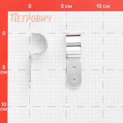 Крепление панели горизонтальное к системе Joker d25 мм хром (2 шт.) - фото 2