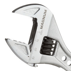 Ключ разводной изогнутый Kraftool Professional 250 мм с двухкомпонентной рукояткой - фото 3