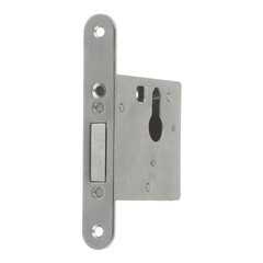 Замок врезной Зенит ЗВ 1-2 для входной двери хром 4 ключа - фото 3