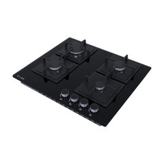 Варочная панель газовая Lex GVG 644A BBL 4 конфорки черная - фото 2