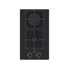 Изображение товара Варочная панель газовая Lex GVG 324 BBL 2 конфорки черная